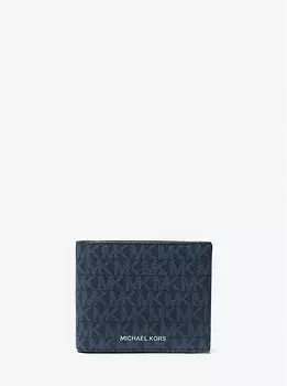 Кошелек с логотипом Cooper и футляром для документов Michael Kors, мультиколор