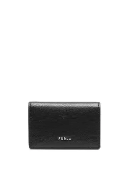 Кошелек с логотипом Furla, черный