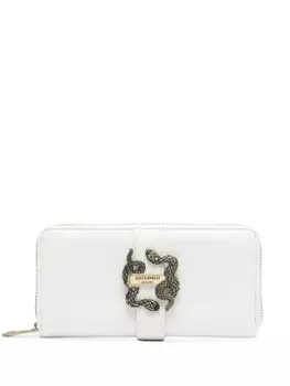 Кошелек с логотипом Just Cavalli, белый