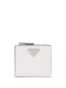 Кошелек с логотипом Prada, белый