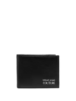 Кошелек с логотипом Versace Jeans Couture, черный