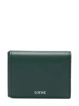 Кошелек с откидным клапаном LOEWE, зеленый