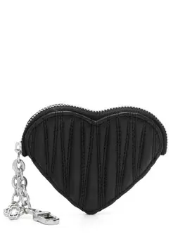 Кошелек с подвеской Clover Maje, черный