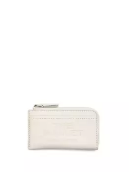 Кошелек The Leather на молнии MARC JACOBS, белый