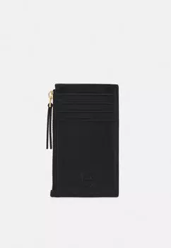 Кошелек Tory Burch FLEMING SOFT ВИЗИТНИЦА, черный