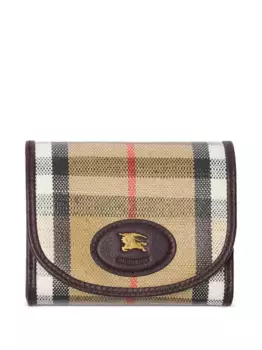 Кошелек в клетку BURBERRY, нейтральный