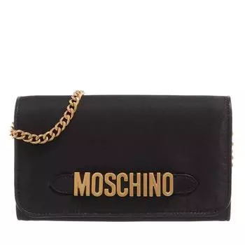 Кошелек wallet fantasy print Moschino, черный