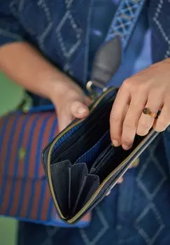Кошелек WILLOW STRIPE Pip Studio, синий
