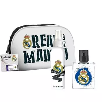 Косметичка Air-Val Real Madrid с туалетной водой 50 мл и спреем 100 мл