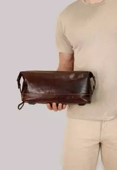 Косметичка ANIKA Gusti Leder, цвет dark brown