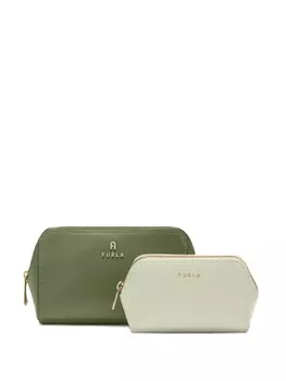 Косметичка Camelia Furla, зеленый