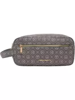 Косметичка Carlo Colucci Cosmetic Bag, антрацит