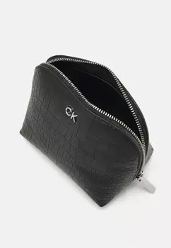 Косметичка Daily Pouch Croco Calvin Klein, черный