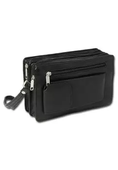 Косметичка HANDGELENK Drachenleder, цвет schwarz