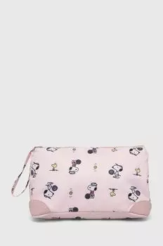 Косметичка из коллаборации с Peanuts United Colors of Benetton, роза