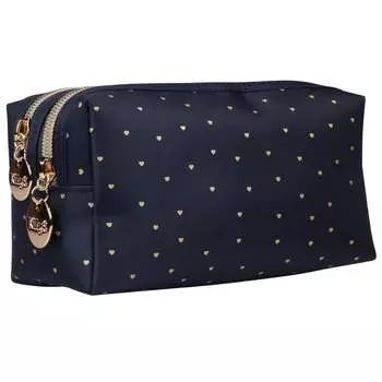 Косметичка KillyS Golden Heart с двумя молниями