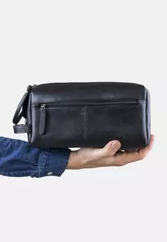 Косметичка Leather Kulturtasche Bristol SID & VAIN, цвет schwarz