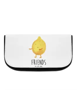 Косметичка Mr & Mrs Panda Beste Freunde Zitrone, белый
