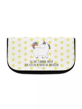 Косметичка Mr & Mrs Panda Einhorn Stolzieren, белый