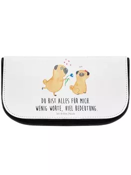 Косметичка Mr & Mrs Panda Mops Verliebt, белый