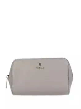 Косметичка на молнии Furla, серый