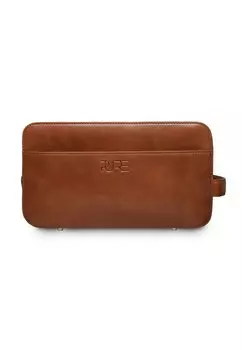 Косметичка Pure Leather Studio, цвет cognac