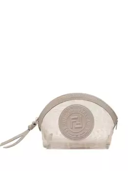 Косметичка с логотипом FF FENDI, нейтральный