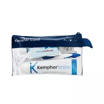 Косметичка Travel Neceser Higiene Bucal Ortodoncia Kemphor, 4 unidades