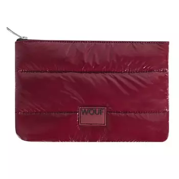 Косметичка Wouf Glossy, бордовый