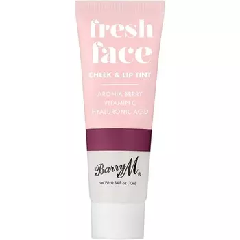 Косметика Fresh Face Тинт для щек и губ Radiant Dewy Skin Blackberry 10 мл Barry M