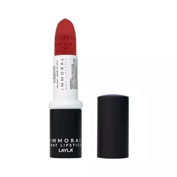 Косметика Immoral Matte Lipstick 11 Carnal Red Layla