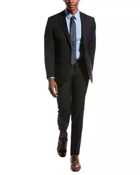 Костюм Canali из 2-х шерстяных тканей, синий