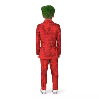 Костюм Meister Scarlet Joker, костюм Joker на Хэллоуин Suitmeister, красный