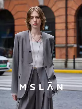 Костюм из двух предметов MSlan 24, серый