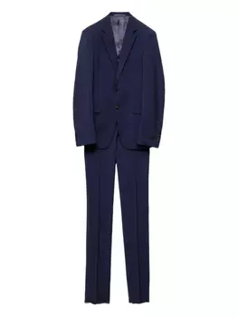 Костюм из мохеровой смеси Prada, синий