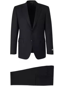 Костюм из шерсти Canali, синий