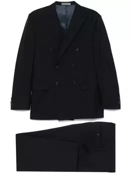 Костюм из шерсти Corneliani, синий