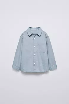 Костюм рубашка ZARA, синий