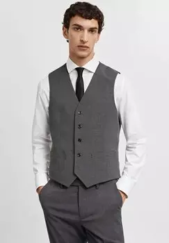 Костюм-жилет BRASILIA Mango, цвет grey