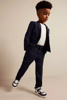 Костюмные брюки H&M, синий