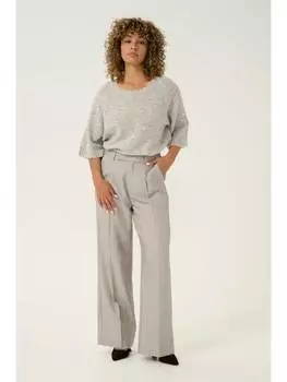 Костюмные брюки Kaffe, цвет grey pinstripe