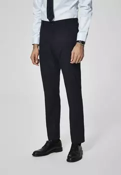 Костюмные брюки Selected Homme, темно-синий