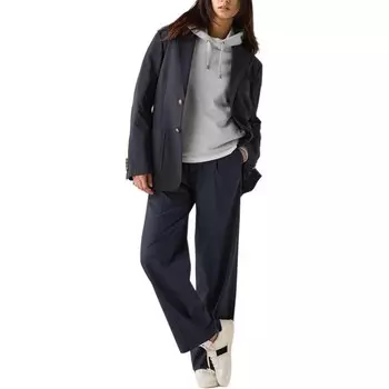 Костюмные брюки Uniqlo, темно-синий