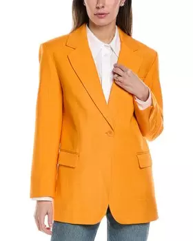 Костюмный блейзер Sandro, зеленый