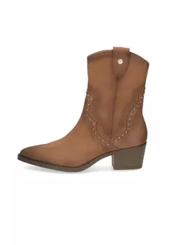 Ковбойские/байкерские ботильоны ELEGANTE WESTERN MIT CAP AIRMOTION Caprice, коричневый
