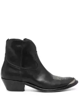 Ковбойские ботинки Young GOLDEN GOOSE, черный
