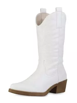 Ковбойские сапоги Van Hill Cowboy Boots, белый