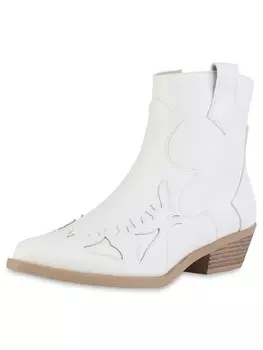 Ковбойские сапоги Van Hill Cowboy Boots Marilyn, белый