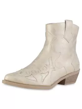 Ковбойские сапоги Van Hill Cowboy Boots Marilyn, бежевый