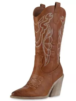 Ковбойские сапоги Van Hill Cowboy Boots Melissa, светло-коричневый